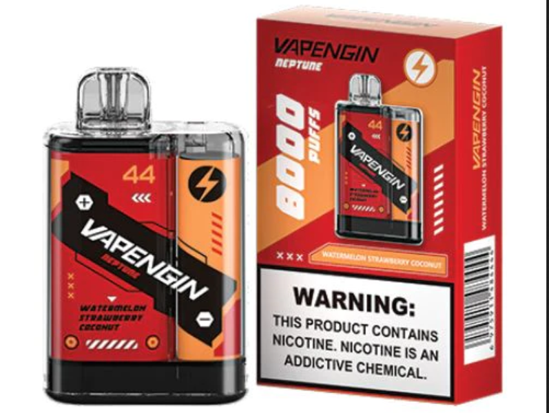 Vapengin Neptune 8000 Puff Disposable Vape - Watermelon Strawberry Coconut