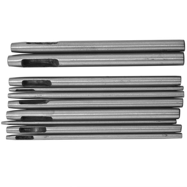 10 Pcs Leather Hole Punch Cutter Hollow Punch Set For Leather 0 5-5Mm