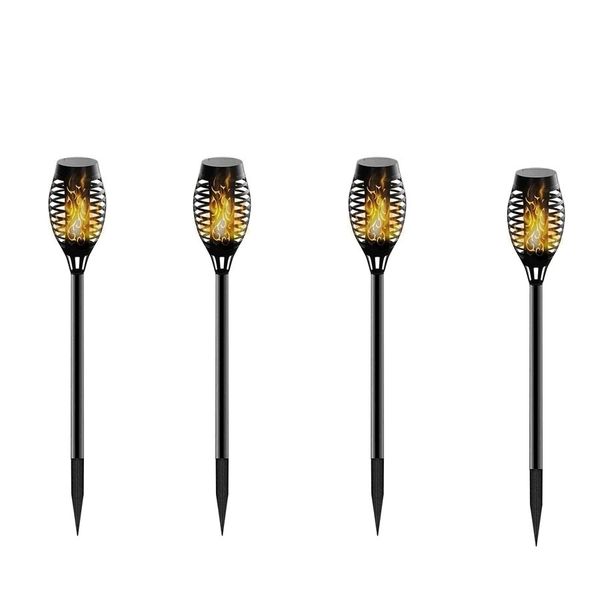 4PCS Outdoor Solar LED Flame Torch Light-SL-306