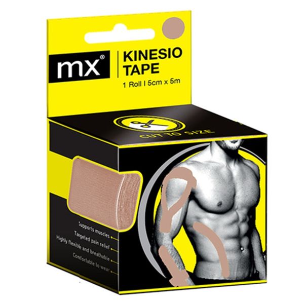 Mx - Kinesio Muscle Tape Nude 5cm x 5m