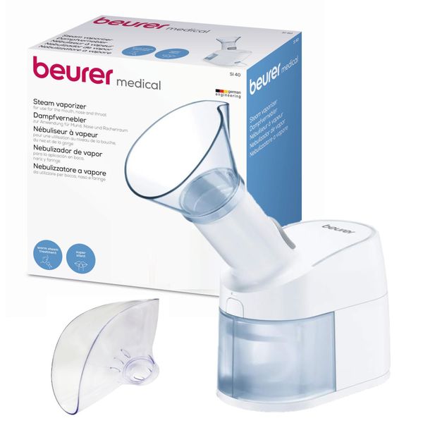 Beurer Germany Vaporiser-Inhaler with Nebuliser Mist &amp; Facial Steamer SI 40