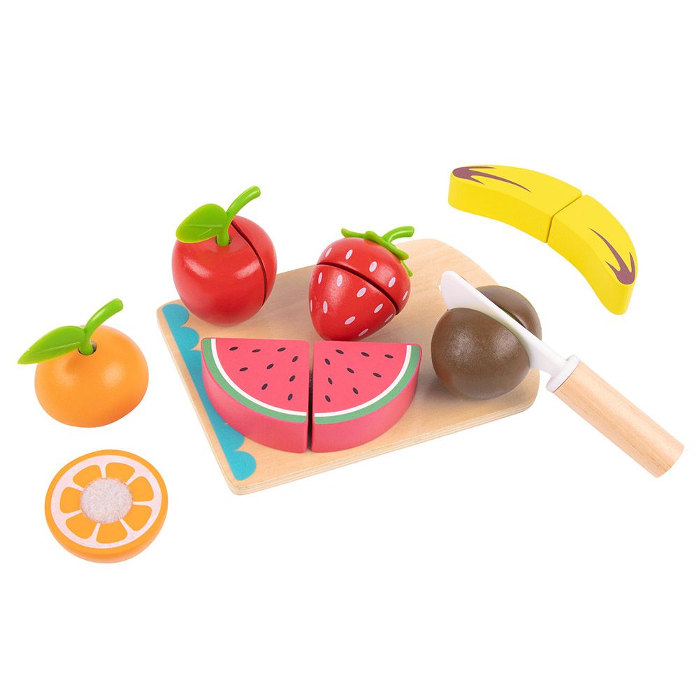 TookyToy Wooden Cutting Fruits Toy Set | Shop Today. Get it Tomorrow ...