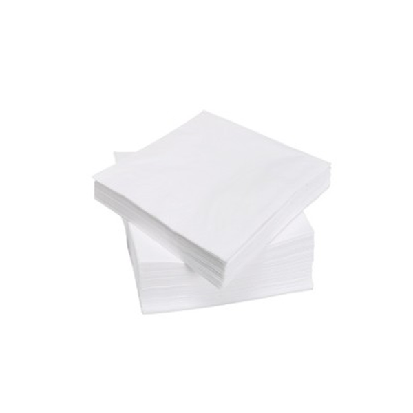 White Disposable Serviettes- 1 Ply - 200 Piece