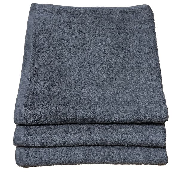 Hand Towel Cotton 50 x 100cm - 540gsm - 3 Pack