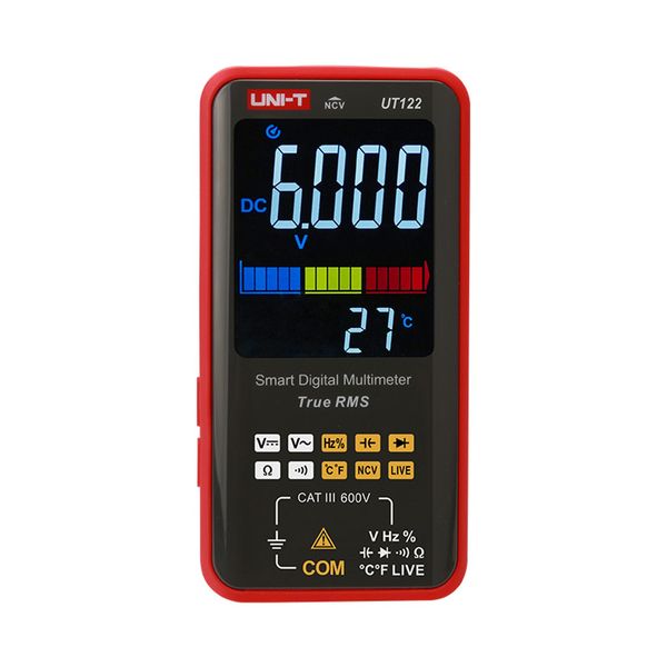 UNI-T UT122 Smart Digital Large Screen Ultra-thin (19mm) Multimeter