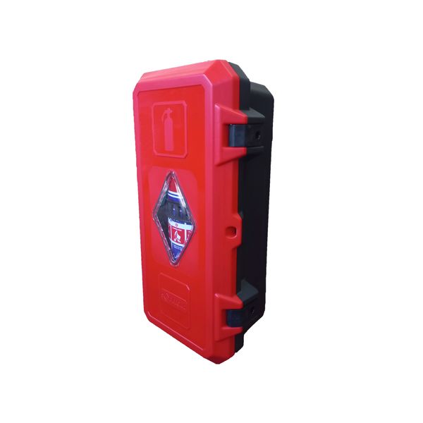 6L Lithium Fire Extinguisher Heavy Duty Plastic Cabinet Combo