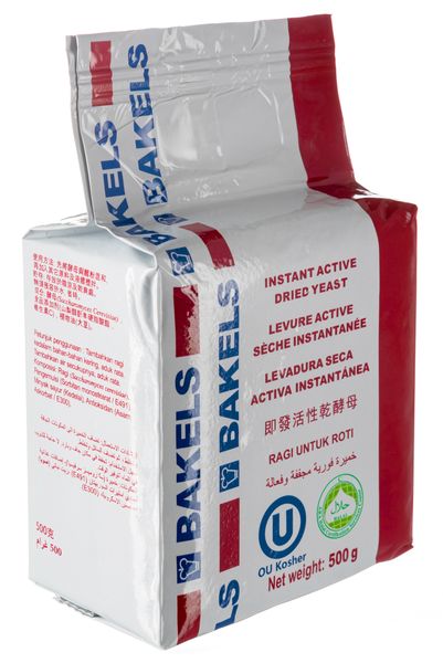 South Bakels - Instant Active Dry Yeast - 500g Dry Powder Pack