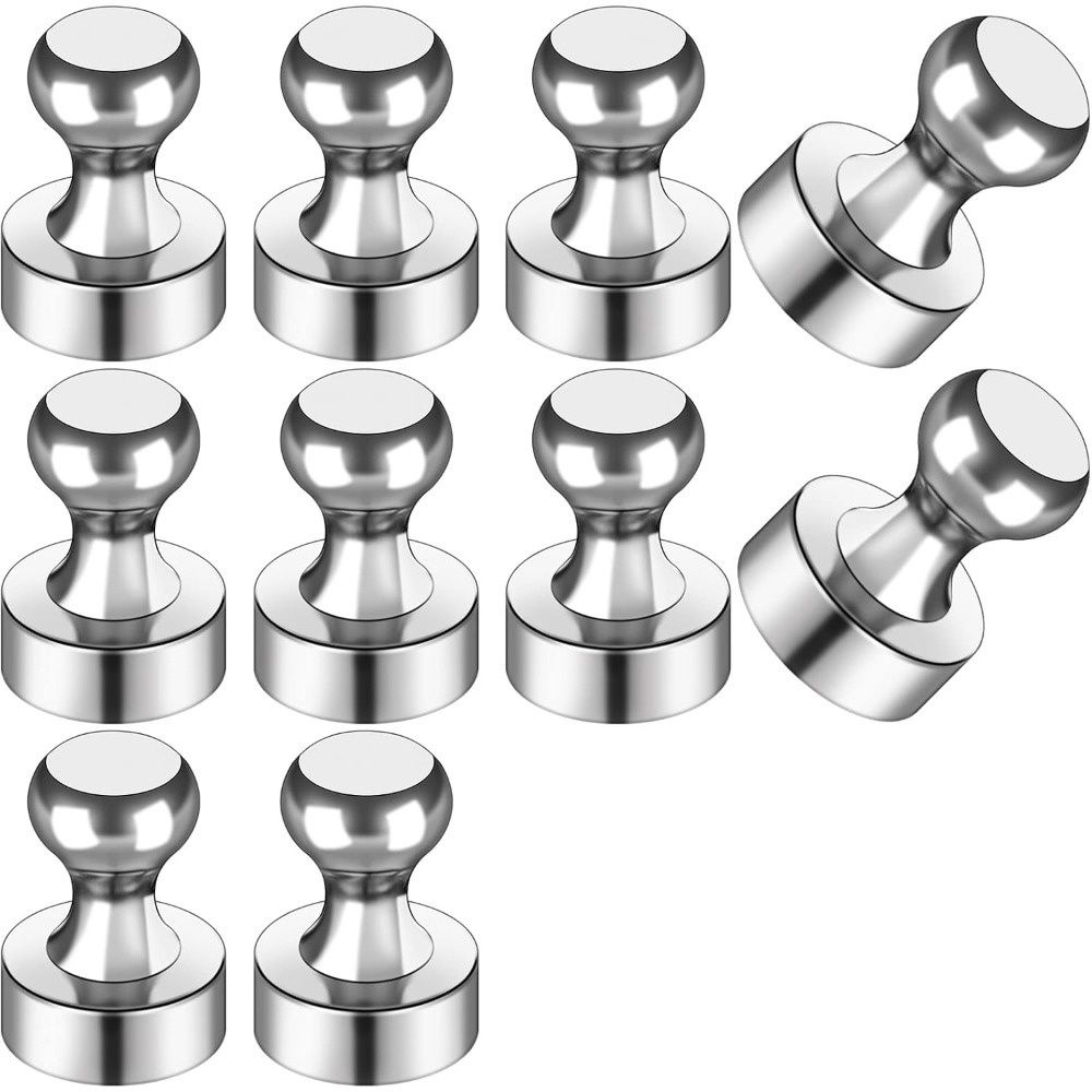 10Pcs Fridge Magnets Push Pins, Refrigerator Magnets for Kitchen
