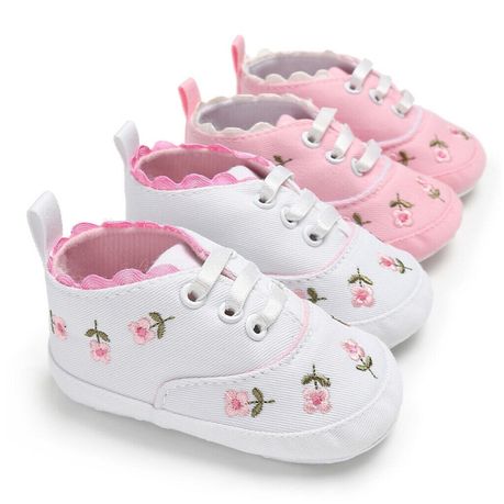 Cute Baby Girl Embroidered Flower First Walker Sneakers Shoe Summer Shop Today. Get it Tomorrow takealot