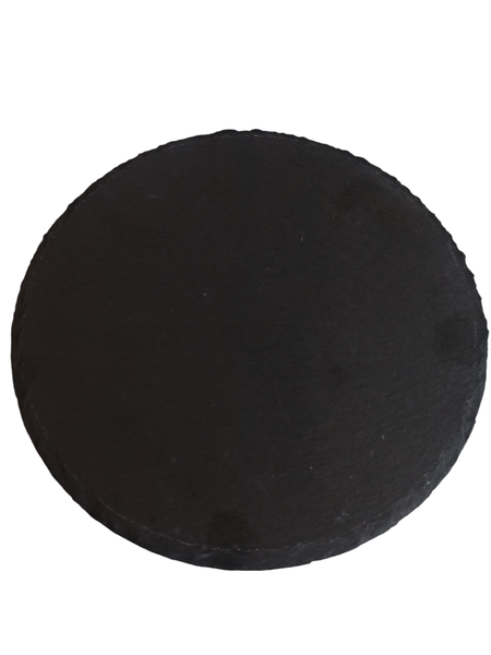 Ceramic Round 1 Pack Slate Plate