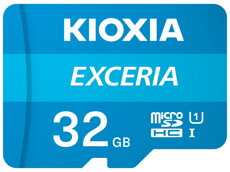 Kioxia 32GB 100Mb/s MicroSD Card C10 Exceria