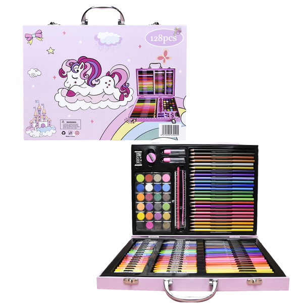 128 Pieces Children's Drawing Art Set