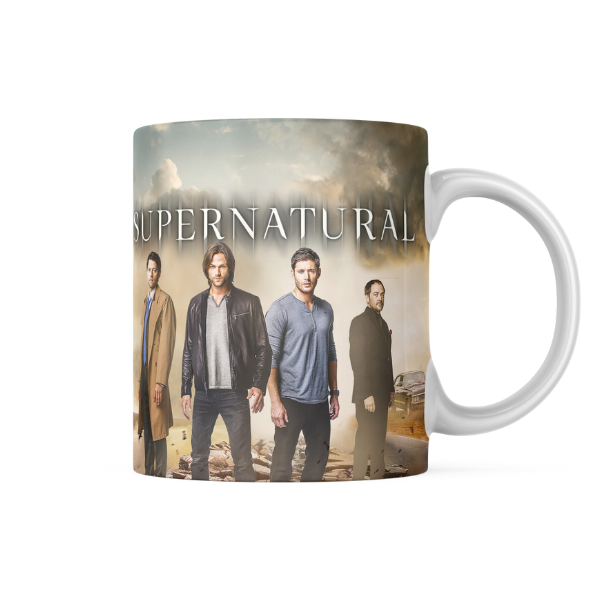 Supernatural Themed Coffee Cup