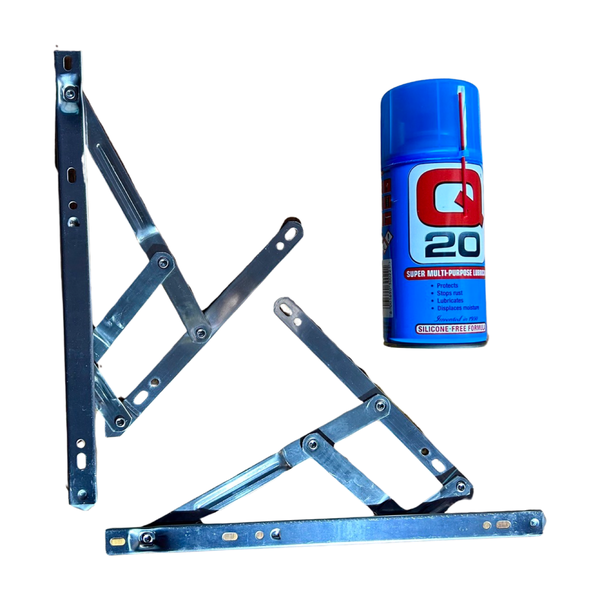 Aluminium Window Friction Stays Coastal &amp; 300G Q20 Lubricant Combo 9
