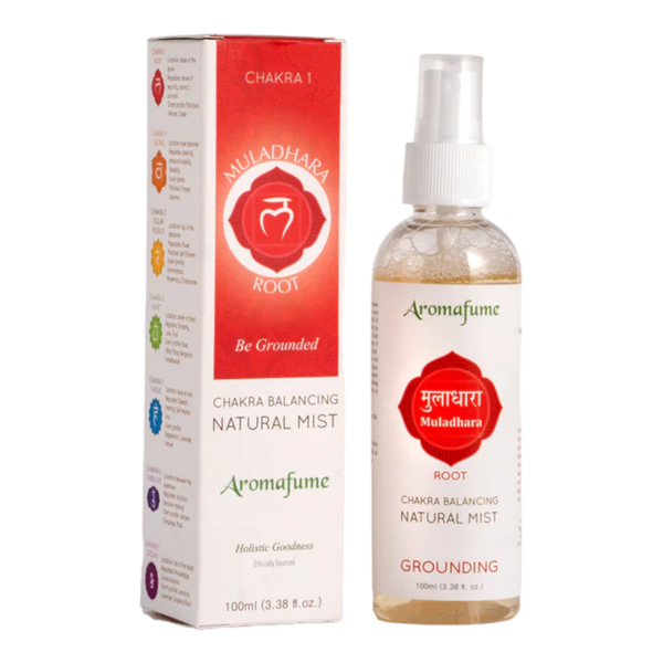Aromafume Root Chakra Muladhara Balancing Incense Smudge Spray Mist 100ml