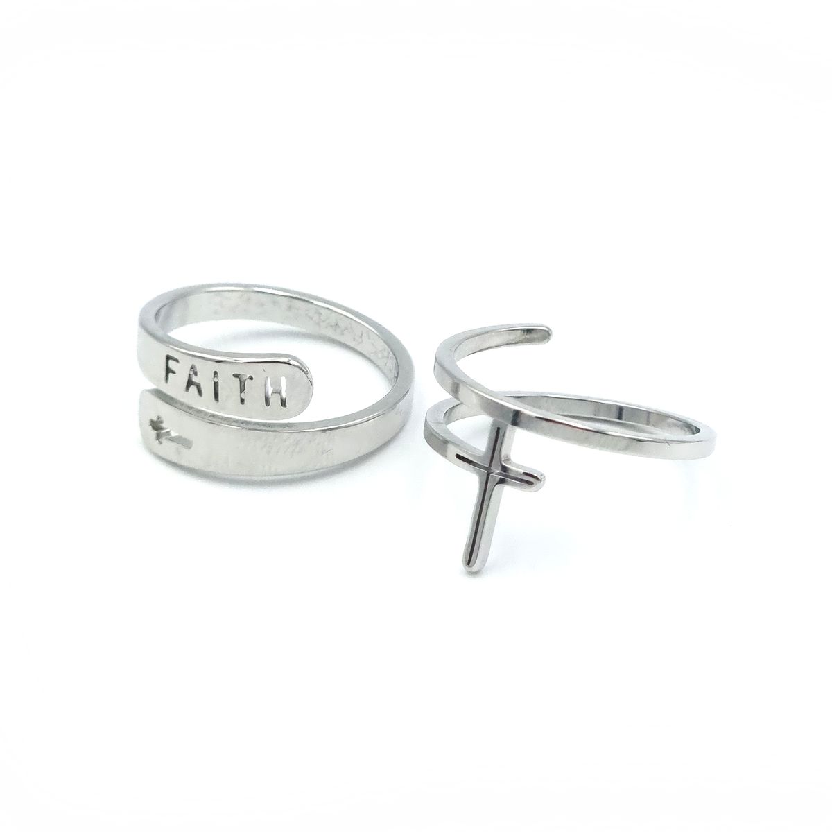Faith Cross Ring and Cross Ring ComboGift Boxed Shop Today. Get it