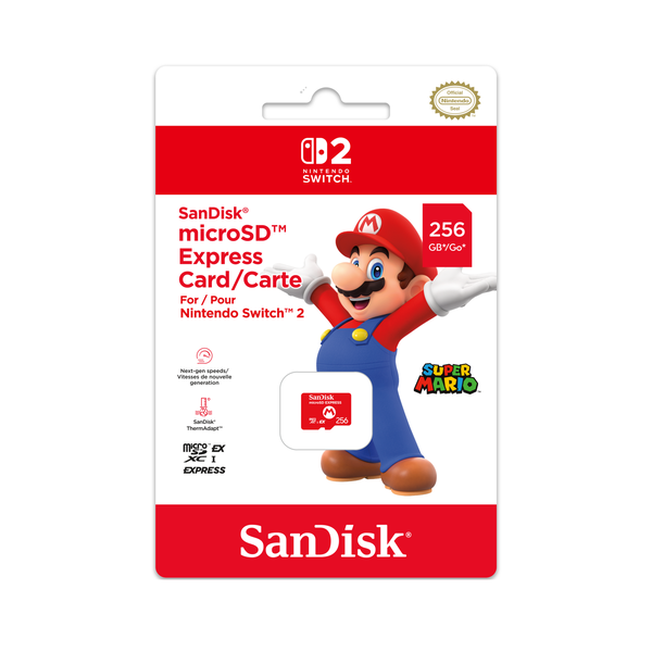 Officially Licensed SanDisk microSDXC card