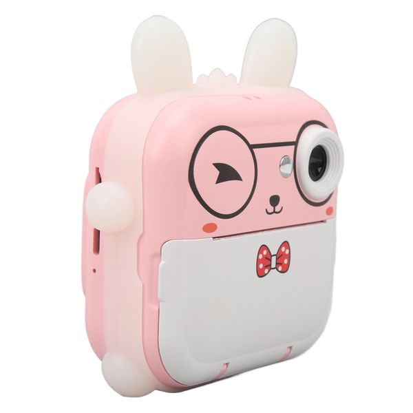 Cute Print Kids Camera 24MP Pink