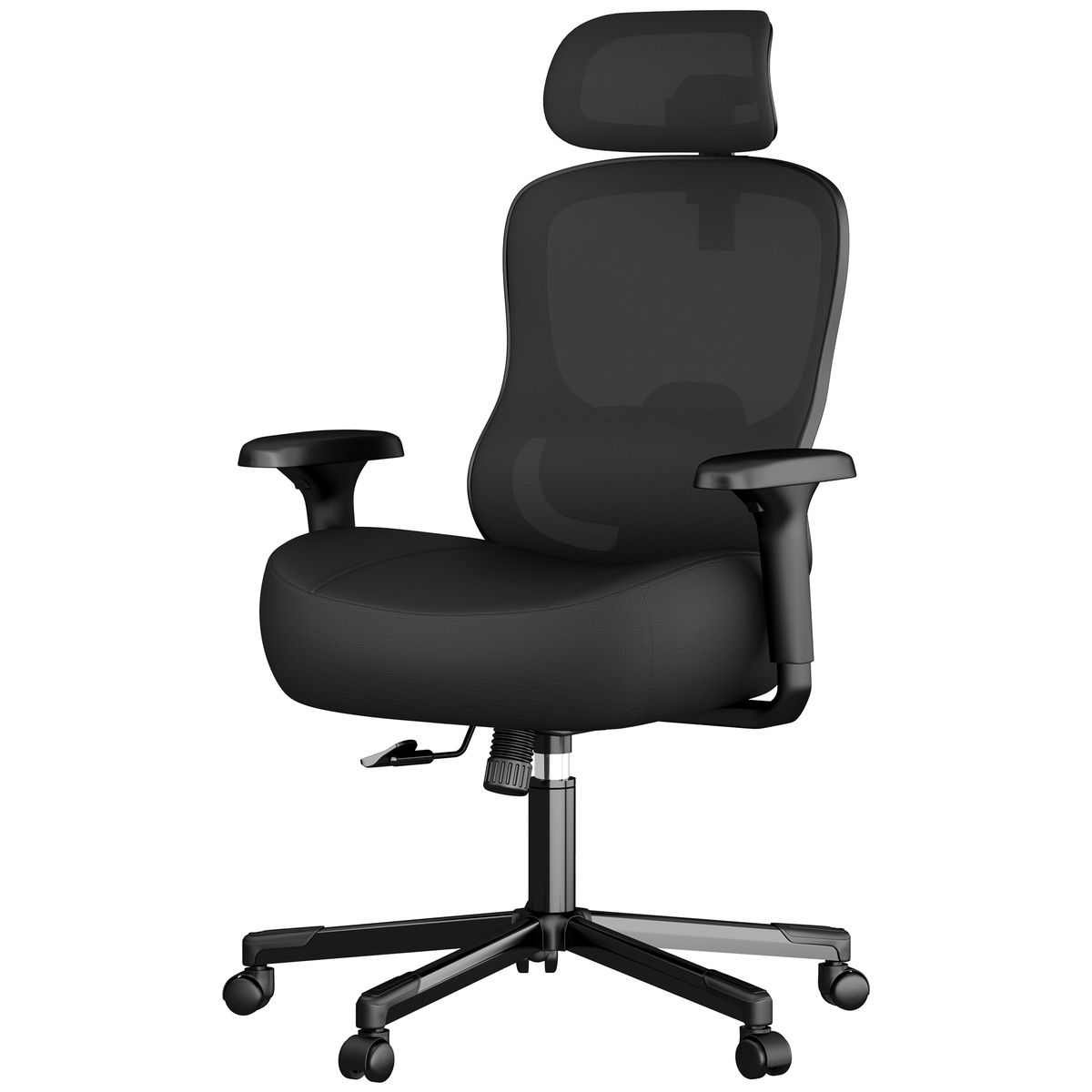 Big and Tall Office Chair 500lbs, ergonomic Desk Chair heavy duty chairs