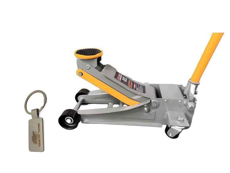 4 Ton Low Profile Hydraulic Garage Floor Jack With TIT Keychain