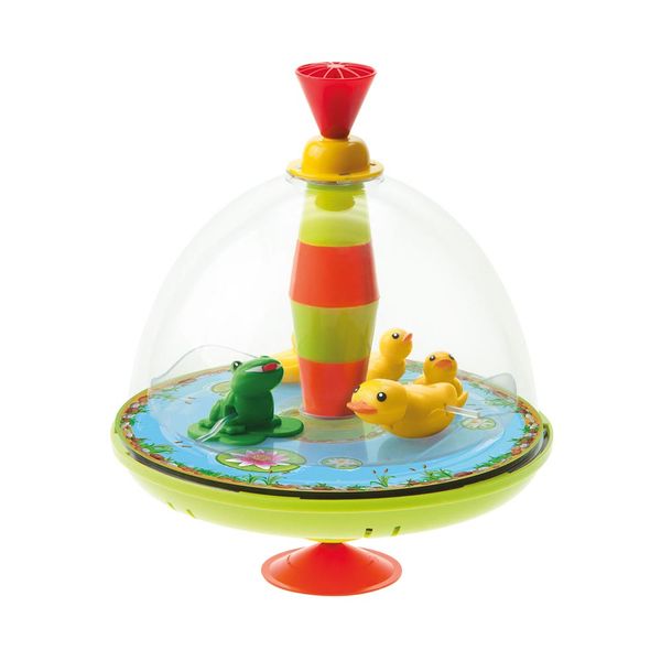 Lena Panorama Gyro Duck Family with Frog and Music