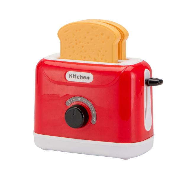 Liduo Toy Battery Operated Toy Toaster with Sound 10cm Tall