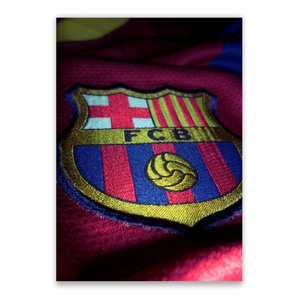 Barcelona Kit Badge Poster - A1