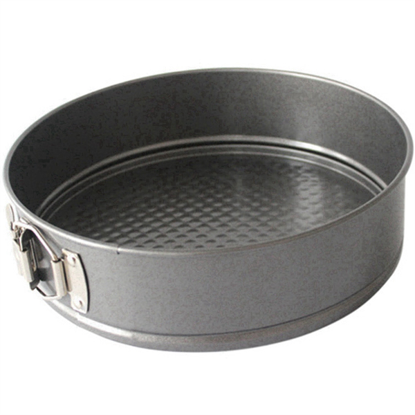 Round Leakproof Baking Cake Pan With Removable Bottom (9 Inches)