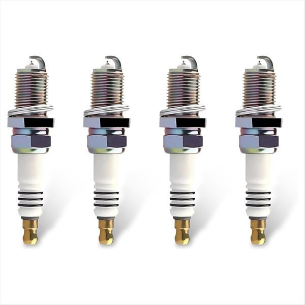 4 Pcs Car Spark Plug Engine Bkr5Eix-11 5464 for Mazda Compatible with Honda