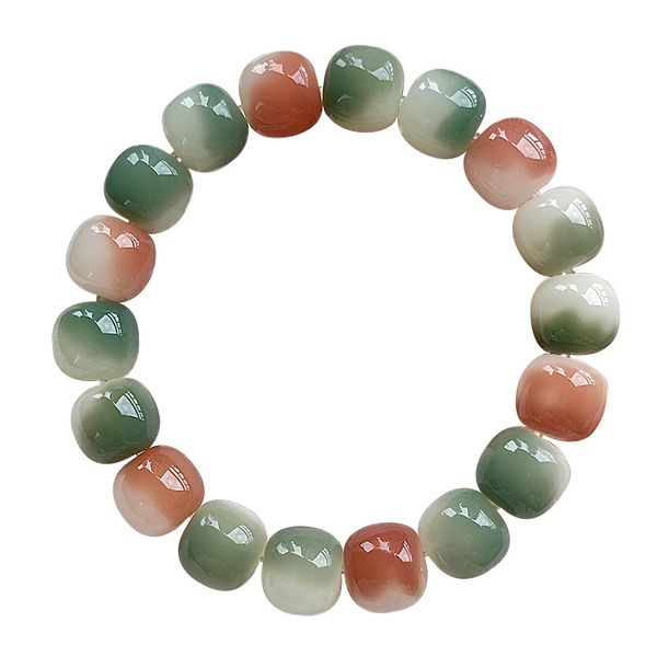 IPSTYLE Natural White Bracelet Men And Women Luck Bracelet Natural Style