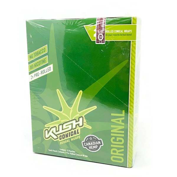 KUSH Conical Wrap Original (Box of 15x2)