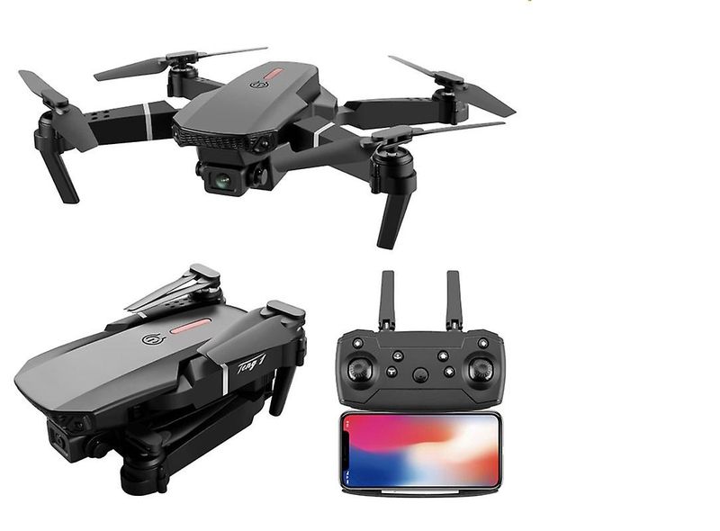 E88 Pro Drone with 4K Dual Camera Compatible With Smart Phone For Beginner
