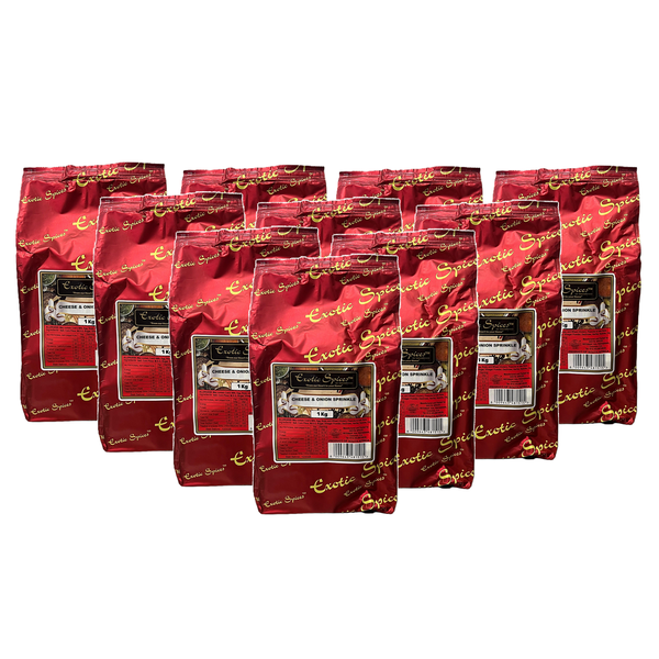 Exotic Spices Cheese &amp; Onion Sprinkle - 10 pack