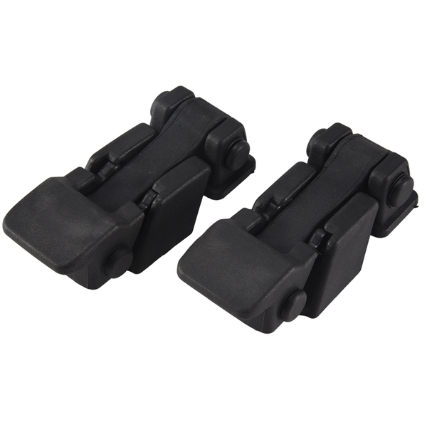 Hood Lock Catch Kit for TJ 2007-2016 Black