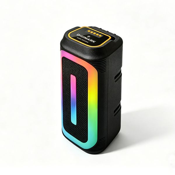 DIGIMARK Portable Bluetooth Speaker with RGB Lighting &amp; TWS Pairing