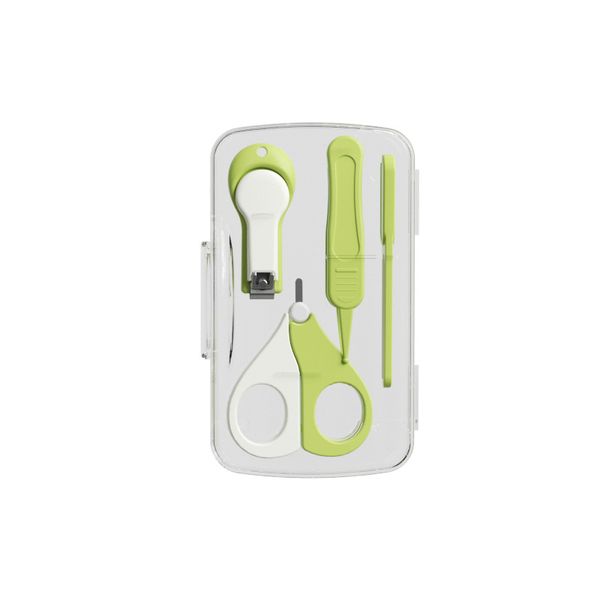4-Piece Nail Care Set - Baby &amp; Toddler Trimmer, Clipper, File &amp; Scissors