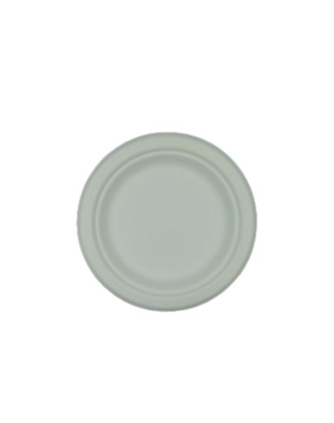 Sugarcane Plate Eco Disposable - 15cm - Pack of 100