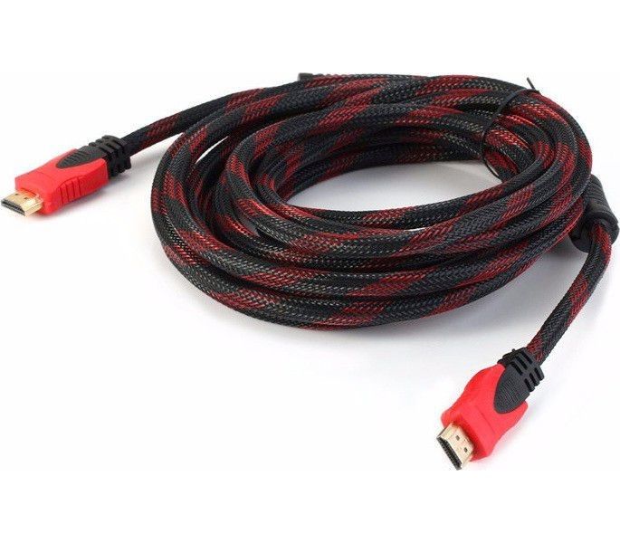 MXM Black & Red High Speed Braided HDMI Cable Shop Today. Get it