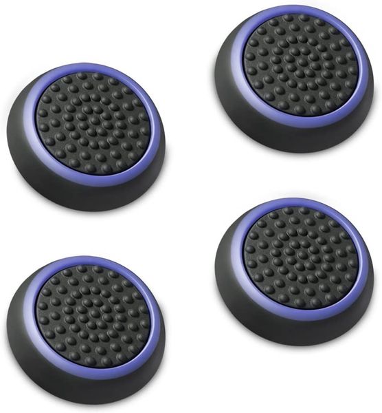 4 Pcs Analog Stick Thumb Grip Set, Silicone Cap Joystick Protective Covers