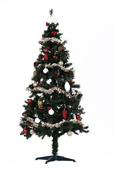 Northern Lights 1.8m Noel Christmas Tree with Lights &amp; Decor