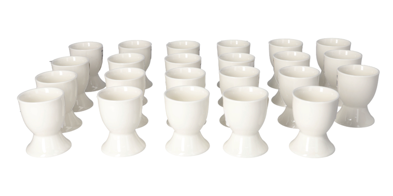 Danny home Porcelain Egg Cup - 24 Pieces