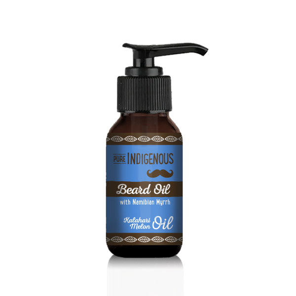 Pure Indigenous Beard Oil - 50ml | Kalahari Melon &amp; Essential Oils Blend