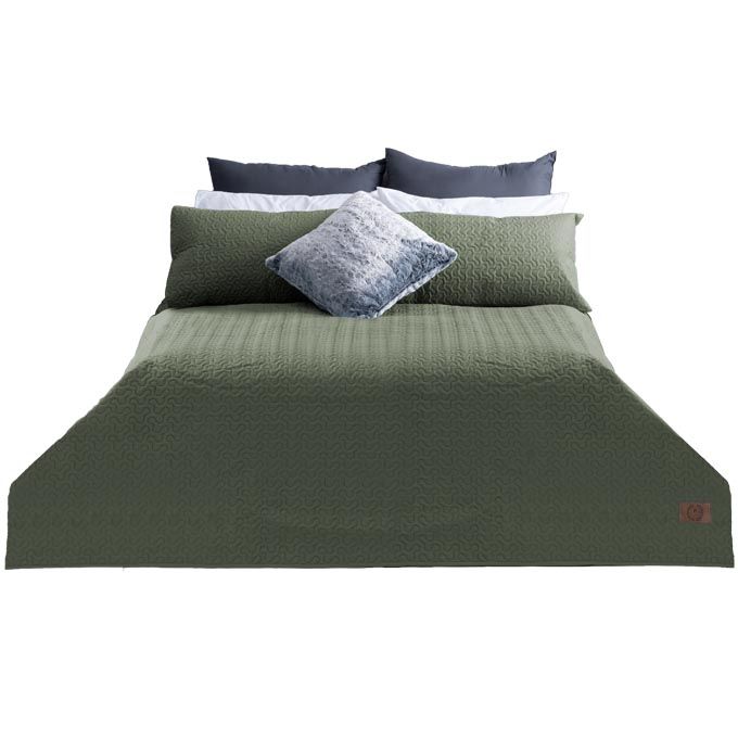 Pierre Cardin - Le Intro - Pinsonic Quilt - 240x240 - Olive Green ...