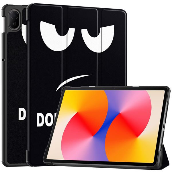 Tri-Fold Painted Protect Case Compatible with Huawei matepad SE 11