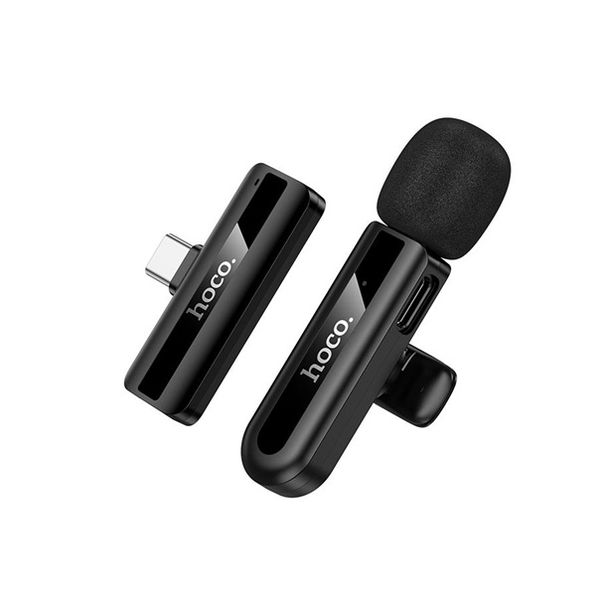 Wireless Type-C Lavalier Microphone Compatible With Type-C Devices Hoco L20