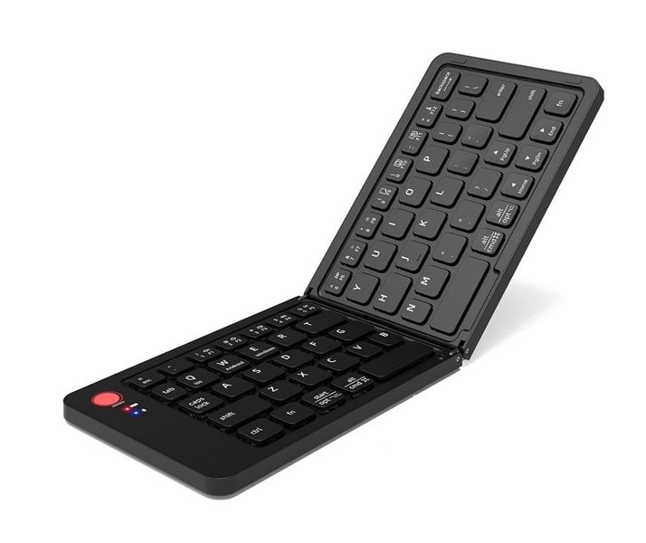 Folding Wireless Mini Keyboard BT5.1 Black