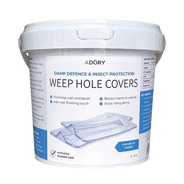20 Weep Hole Covers To Prevent Damp, Moisture and Insects Entering Homes