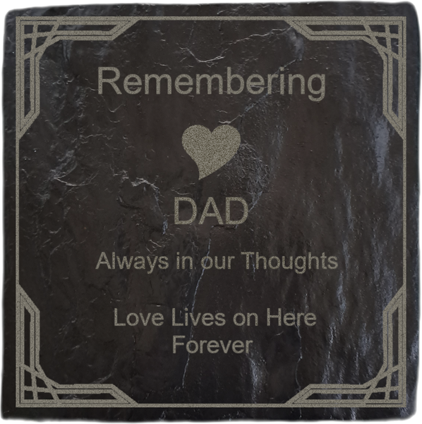 Remembrance Stone For My Dad image