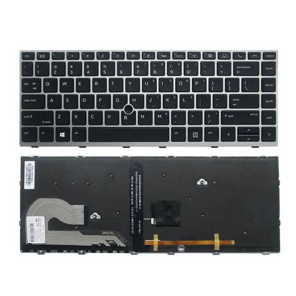 Replacement keyboard for HP Elitebook 840 G5 846 G5 745 G5 US Version
