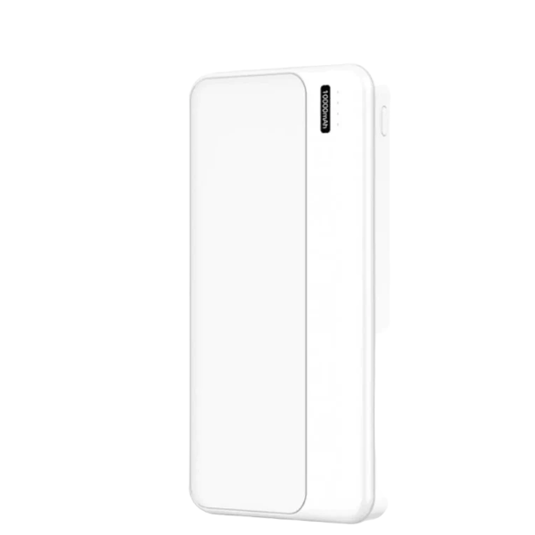 INKAX - PB-01A - Fast Charging Dual Output LED Power Bank - White